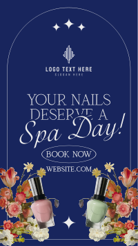 Floral Nail Services Instagram reel Image Preview