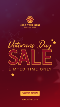Veterans Medallion Sale Instagram Story Design