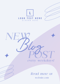 Stylish Blogs Flyer Design