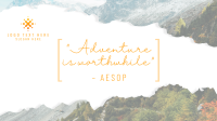 Adventure Facebook Event Cover Design
