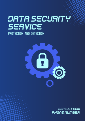 Data Protection Service Flyer Image Preview