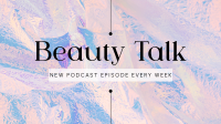 Beauty Talk Facebook event cover Image Preview
