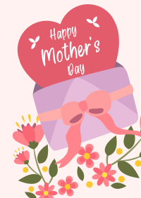 Letter for Mom Poster Design