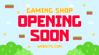 Game Shop Opening Facebook Event Cover Image Preview