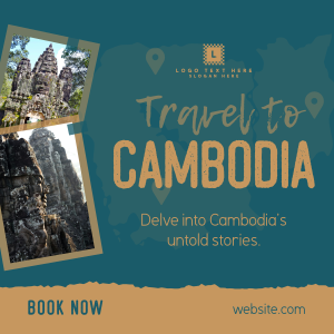 Travel to Cambodia Linkedin Post Image Preview