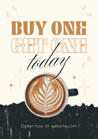 Coffee Shop Deals Poster Design