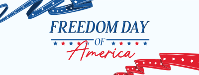 Freedom Day of America Facebook cover Image Preview