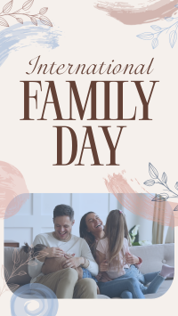 Floral Family Day Instagram reel Image Preview