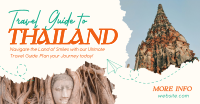 Thailand Travel Guide Facebook Ad Design