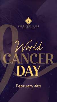 World Cancer Day Awareness YouTube short Image Preview