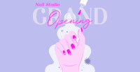 Nail Salon Opening Facebook Ad Design