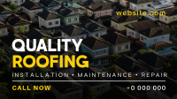 Quality Roofing Services Animation Design