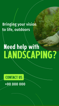 Clean Landscape Services TikTok Video Image Preview