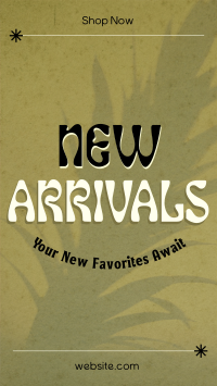 Vintage New Arrivals YouTube Short Image Preview