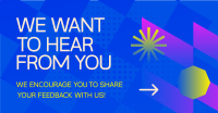 Gradient Customer Feedback Facebook Ad Preview