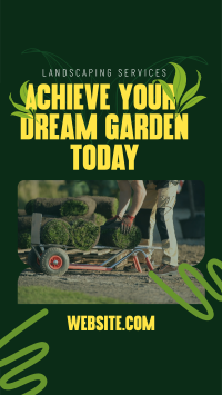Dream Garden Instagram Story Design