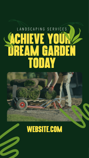 Dream Garden Instagram story Image Preview