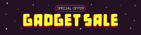 Gadget Sale Twitch Banner Design