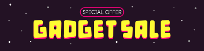 Gadget Sale Twitch Banner Image Preview