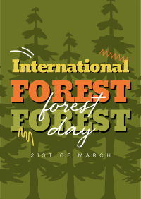 International Forest Day Flyer Design