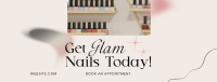 Salon Glam Nails Facebook cover Image Preview