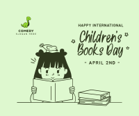 Children's Book Day Facebook Post Design