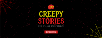 Creepy Stories Facebook cover Image Preview