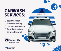 New Carwash Company Facebook Post Design