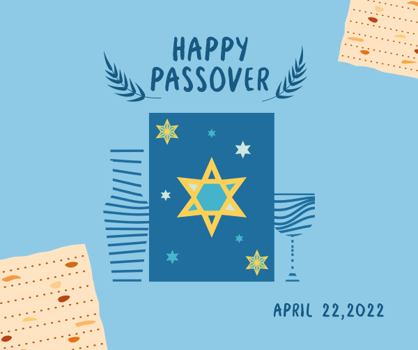 Passover Day Haggadah Facebook Post Design Image Preview