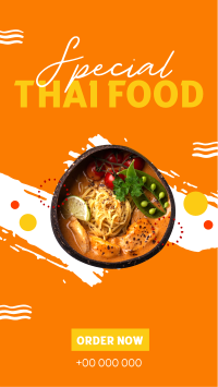 Thai Flavour Instagram Story Design