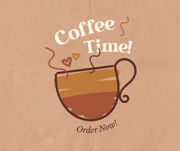 Coffee Time Facebook Post Design Image Preview