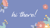 Hello Florals Animation Image Preview