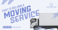 Speedy Moving Service Facebook Ad Design