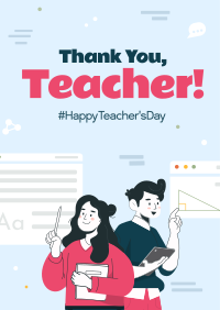 Thank You Teacher Favicon | BrandCrowd Favicon Maker