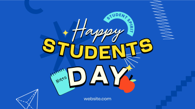 Happy Students Day Facebook event cover Image Preview