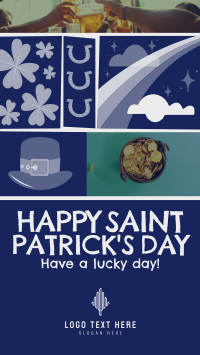 Rustic St. Patrick's Day Greeting YouTube short Image Preview