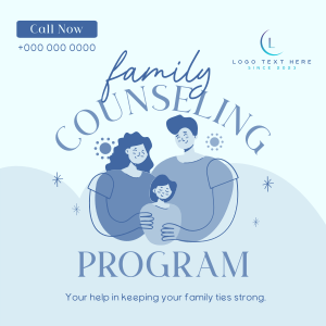 Family Counseling Program Instagram post Image Preview
