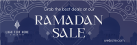 Biggest Ramadan Sale Twitter header (cover) Image Preview