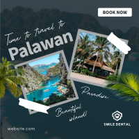 Palawan Paradise Travel Instagram post Image Preview