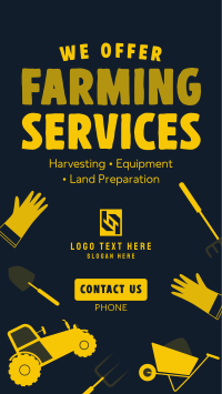 Trusted Farming Service Partner Facebook Story Design
