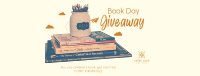 Book Giveaway Facebook Cover Design