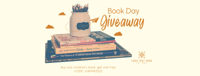 Book Giveaway Facebook cover Image Preview