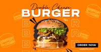 Cheese Burger Restaurant Facebook Ad Design