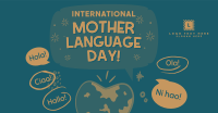 World Mother Language Facebook Ad Design