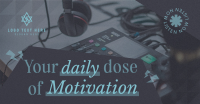 Motivational Podcast Facebook ad Image Preview