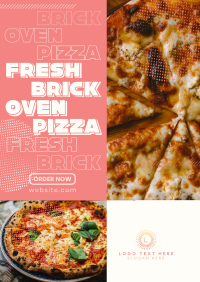 Yummy Brick Oven Pizza Flyer Image Preview