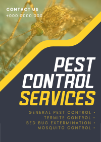 Straight Forward Pest Control Poster Image Preview