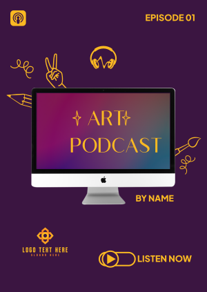 Art Podcast Episode Poster Image Preview