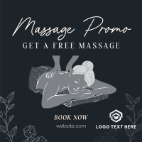 Relaxing Massage Instagram Post Design