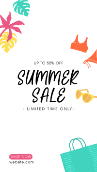 Fashion Summer Sale Facebook Story Image Preview